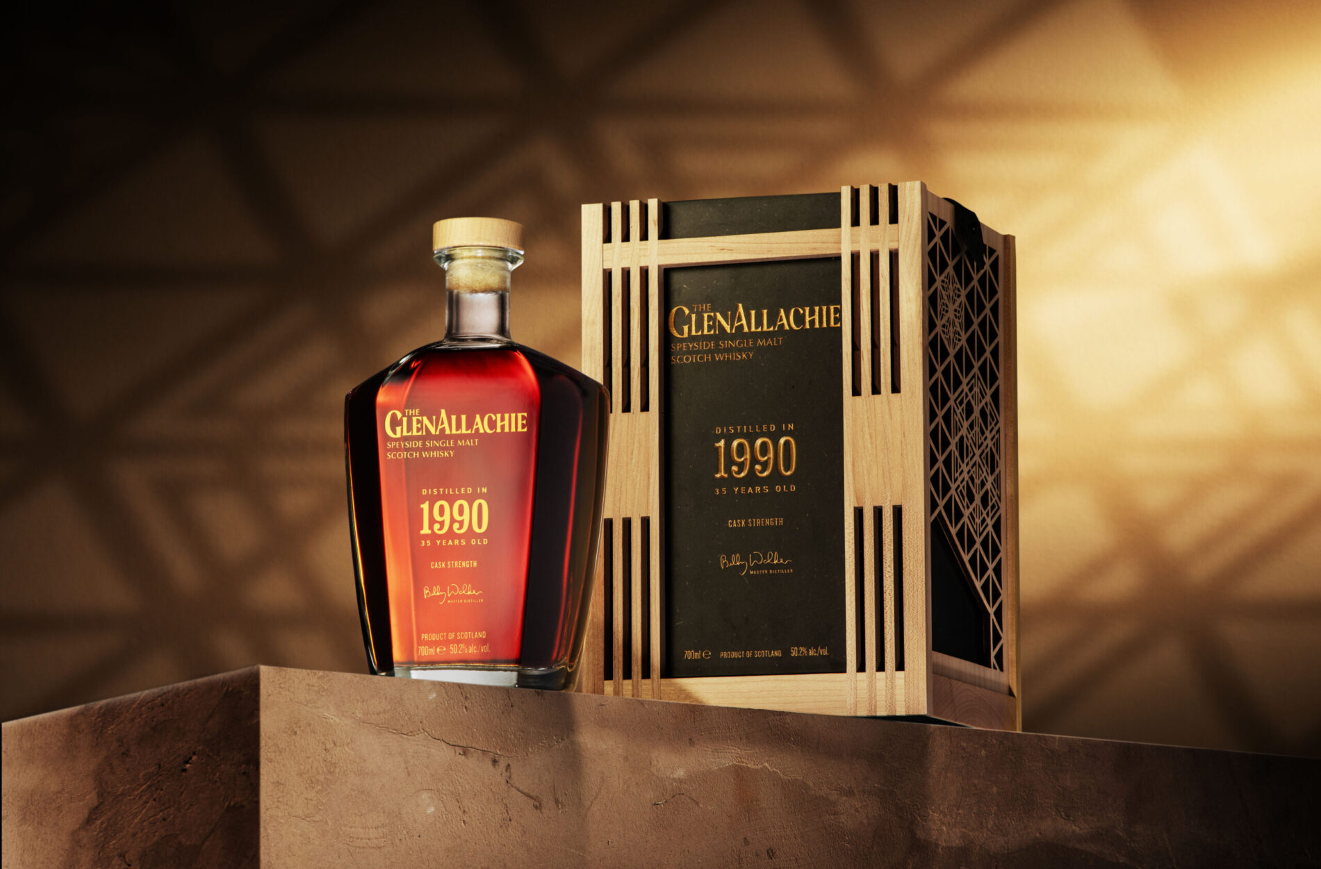 The GlenAllachie 1990 35-year-old Cask Strength Hero